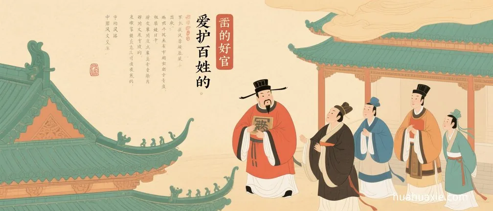 爱护百姓的好官
