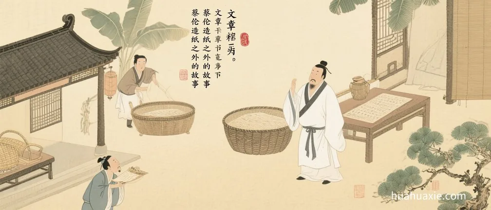 蔡伦造纸之外的故事