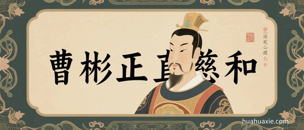 曹彬正直慈和
