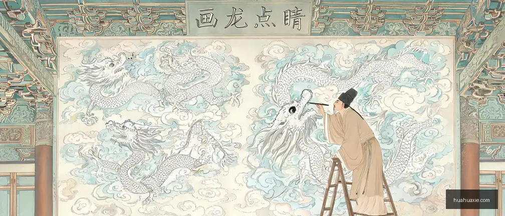 【成语故事】画龙点睛
