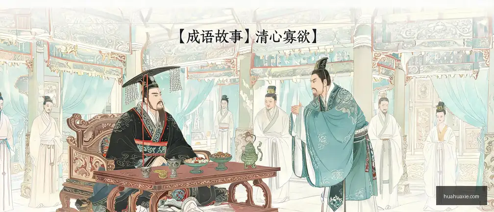 【成语故事】清心寡欲