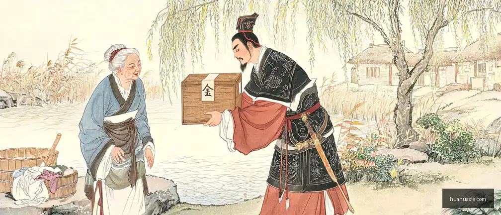 【成语故事】一饭千金