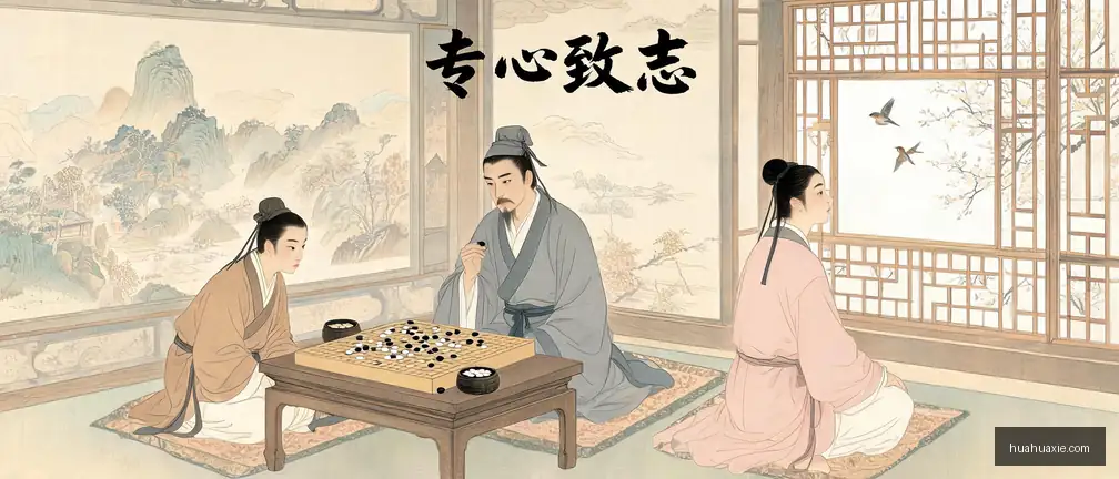 【成语故事】专心致志