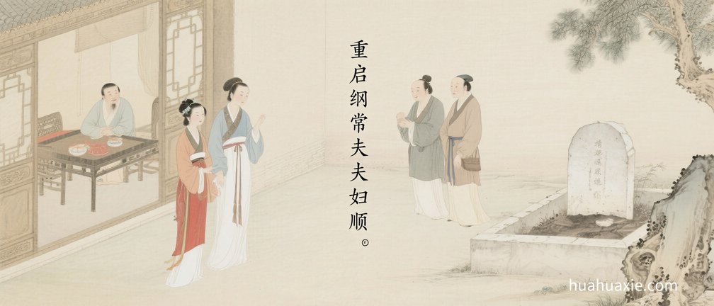 重启纲常夫妇顺