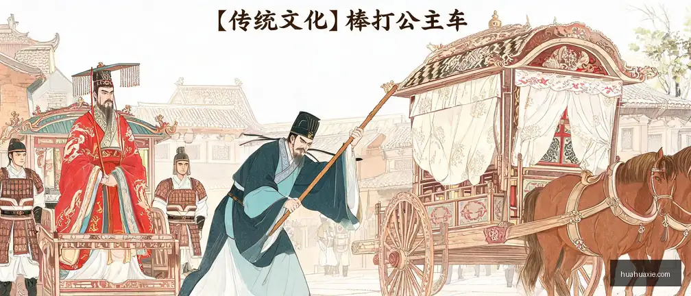 【传统文化】棒打公主车