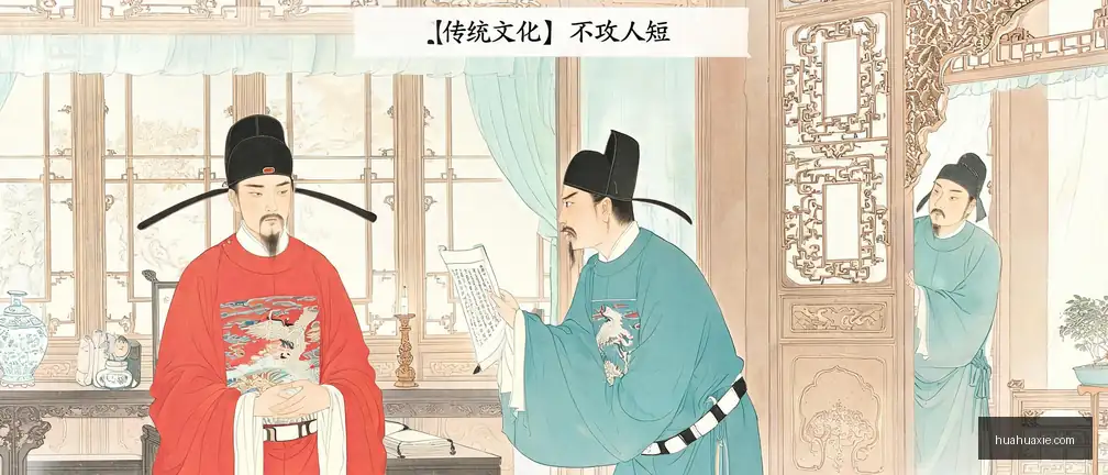 【传统文化】不攻人短