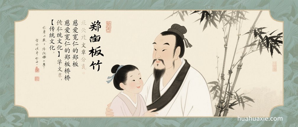 【传统文化】慈爱宽仁的郑板桥