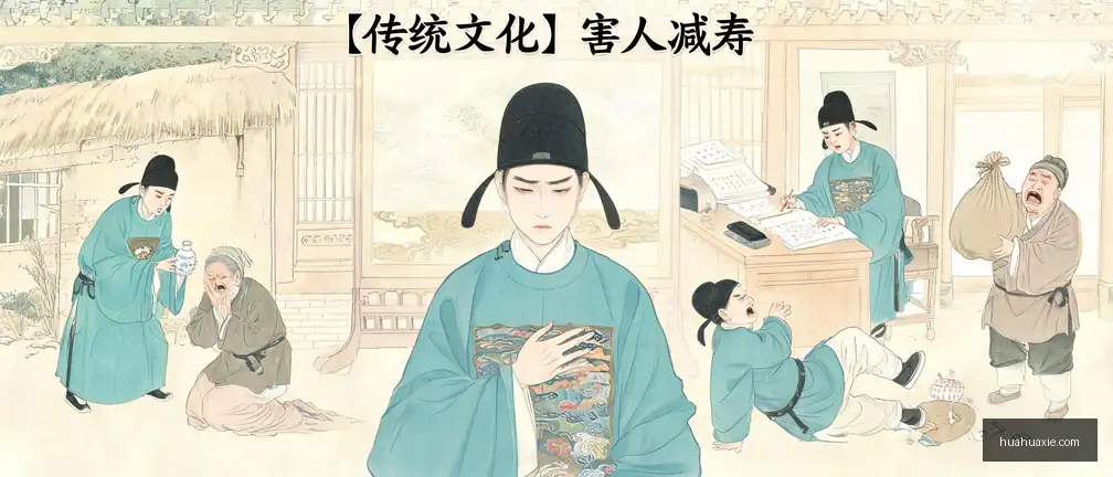【传统文化】害人减寿