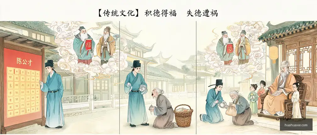 【传统文化】积德得福　失德遭祸
