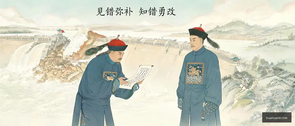 【传统文化】见错弥补　知错勇改