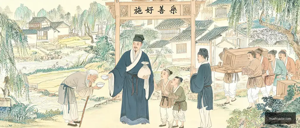 【传统文化】乐善好施