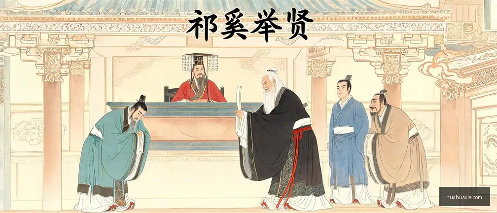 【传统文化】祁奚举贤