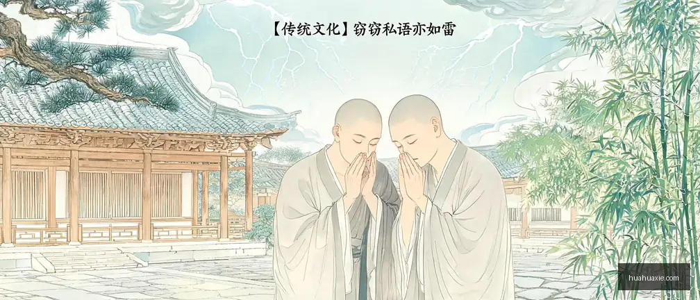 【传统文化】窃窃私语亦如雷