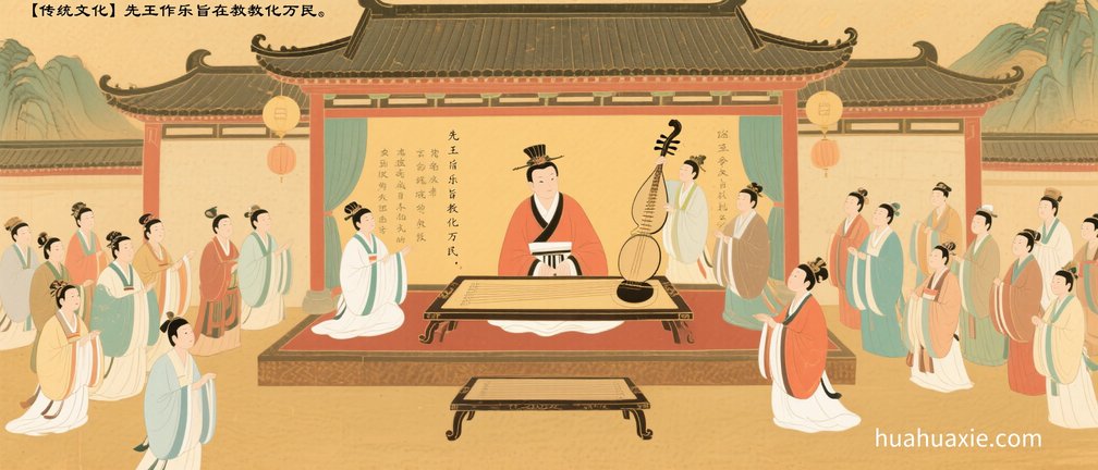 【传统文化】先王作乐旨在教化万民