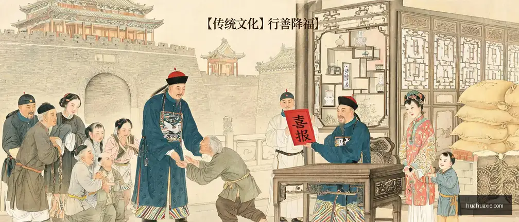 【传统文化】行善降福