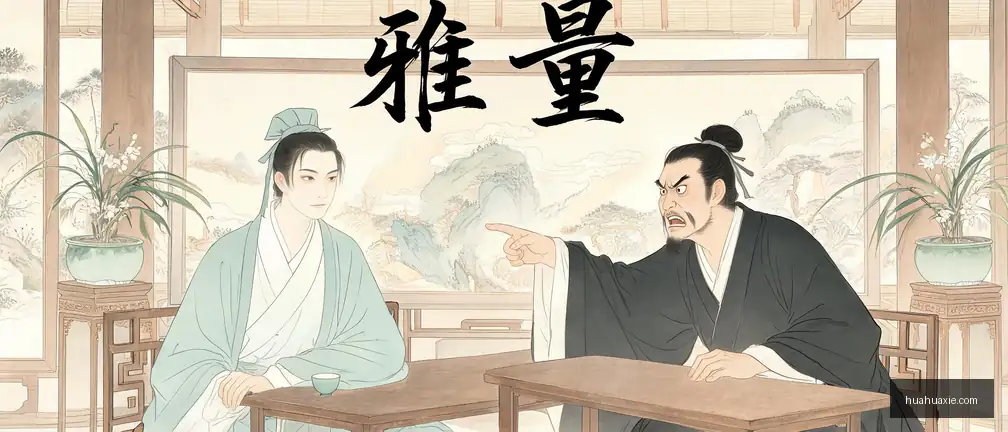 【传统文化】雅量