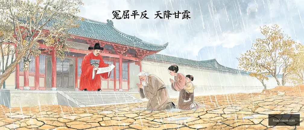 【传统文化】冤屈平反　天降甘霖