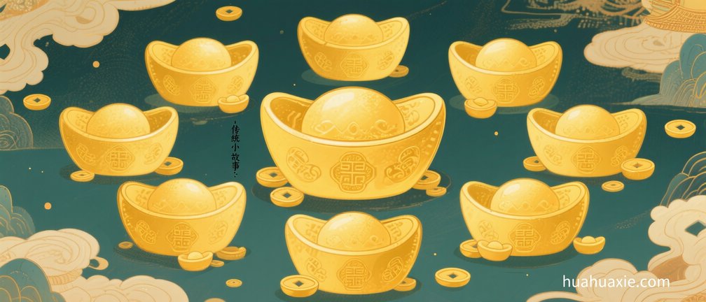 传统小故事：八个金元宝