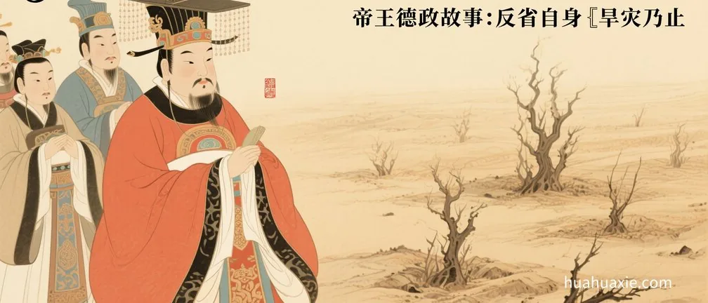 帝王德政故事：反省自身　旱灾乃止