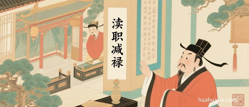 渎职减禄