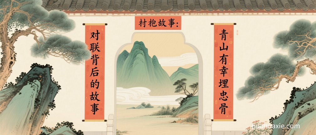 对联背后的故事：青山有幸埋忠骨