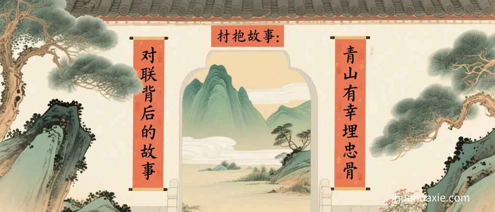 对联背后的故事：青山有幸埋忠骨