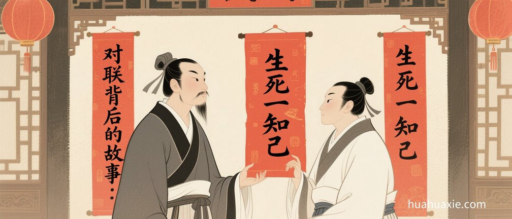 对联背后的故事：生死一知己