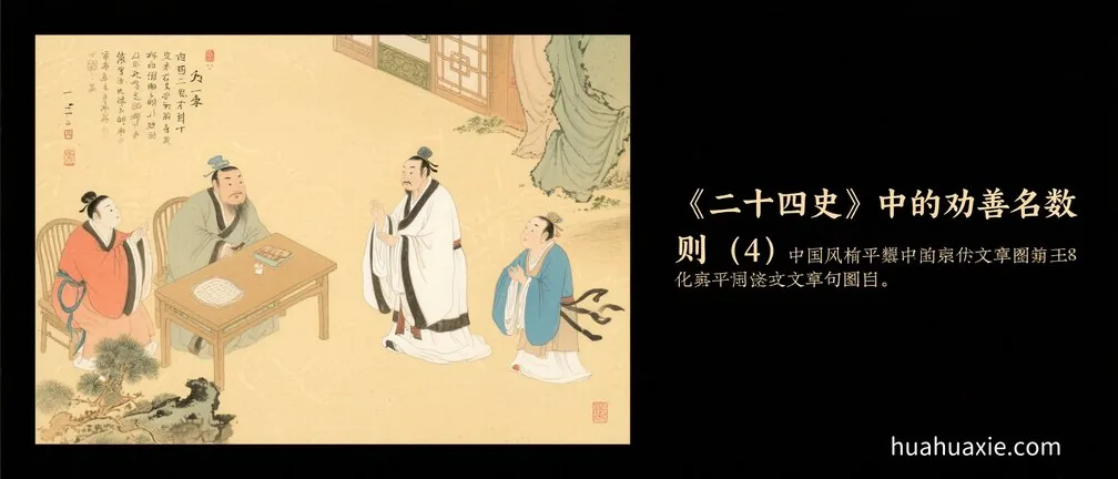 《二十四史》中的劝善名句数则(4)