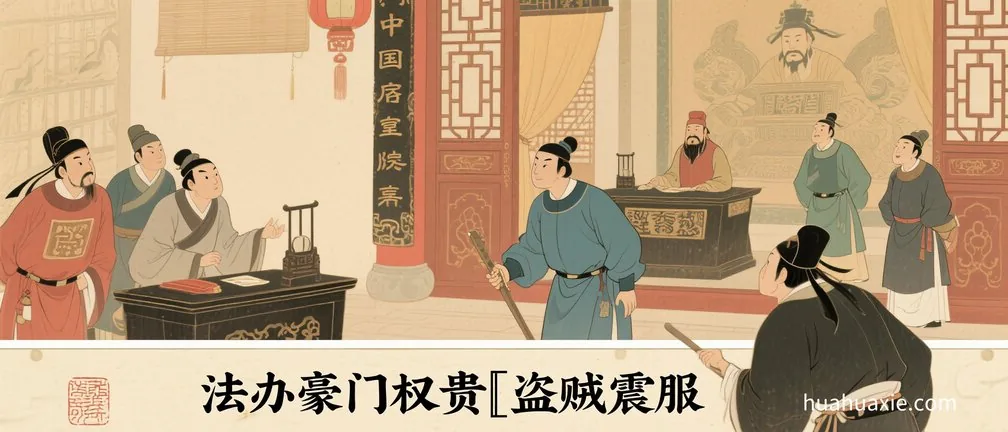 法办豪门权贵　盗贼震服