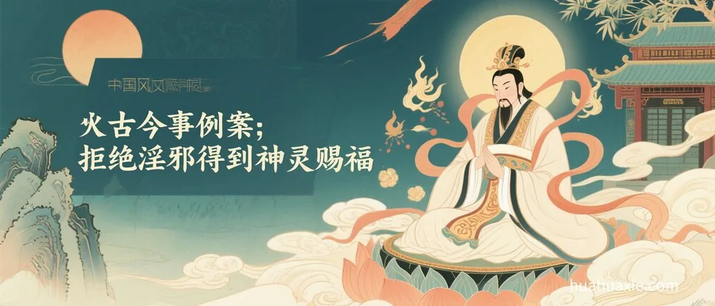 古今事例：拒绝淫邪得到神灵赐福