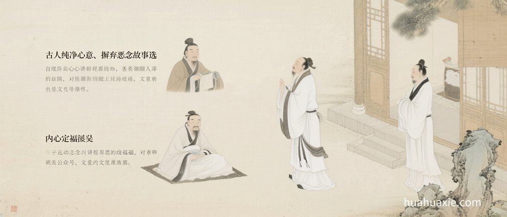 古人纯净心意、摒弃恶念故事选