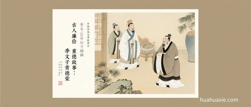 古人廉俭重德故事：季文子贵德荣