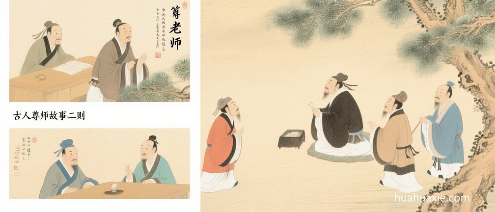 古人尊师故事二则