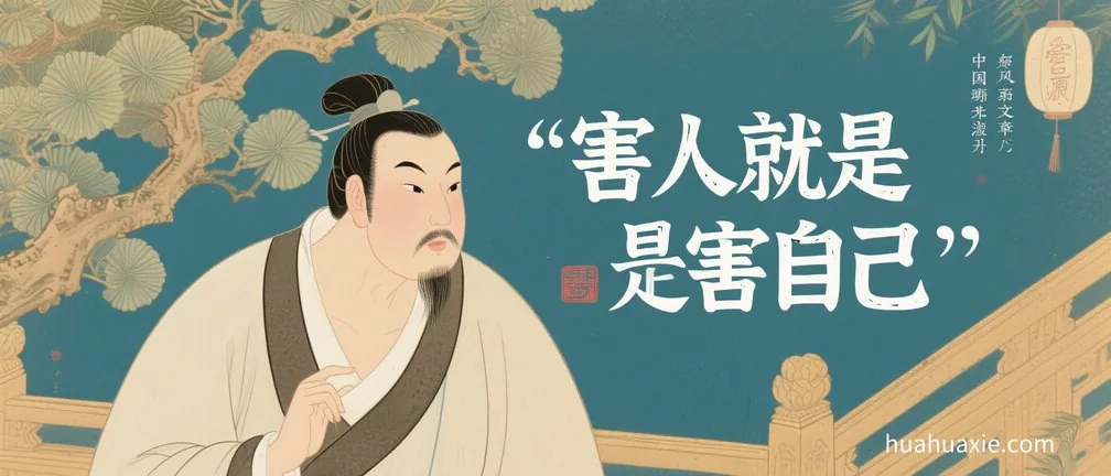 害人就是害自己