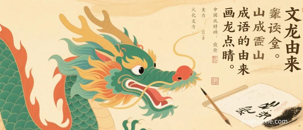 画龙点睛成语的由来