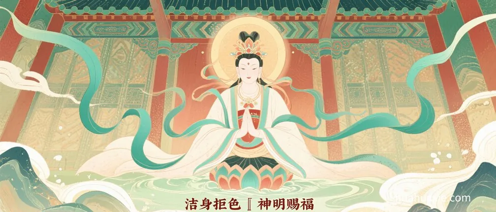 洁身拒色　神明赐福