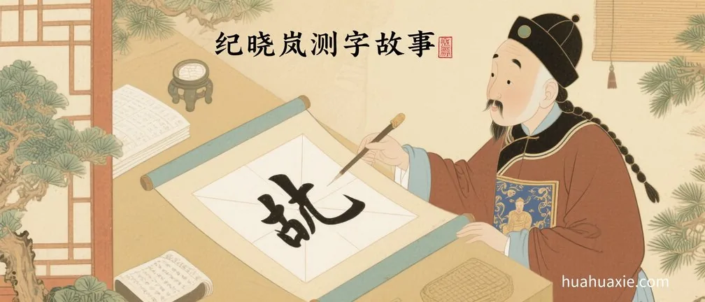 纪晓岚测字的故事