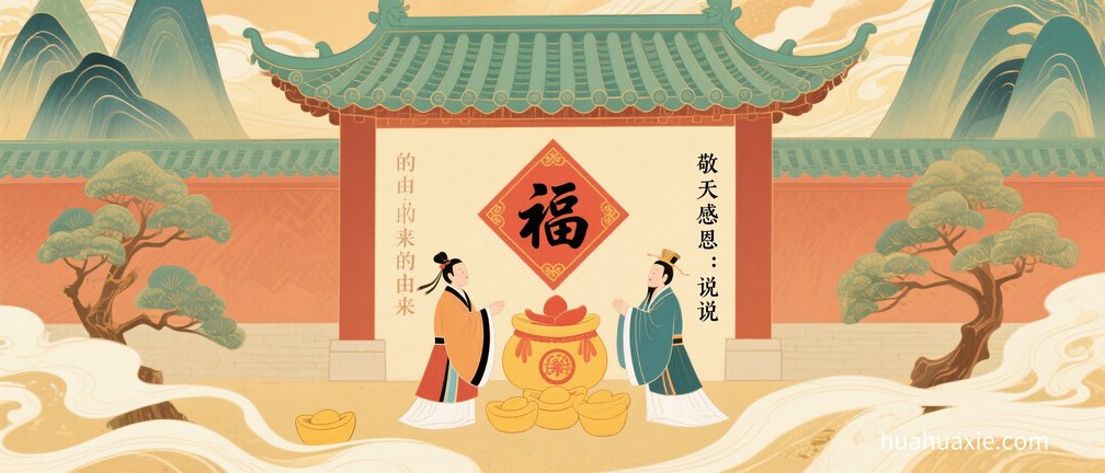 敬天感恩：说说“福”的由来