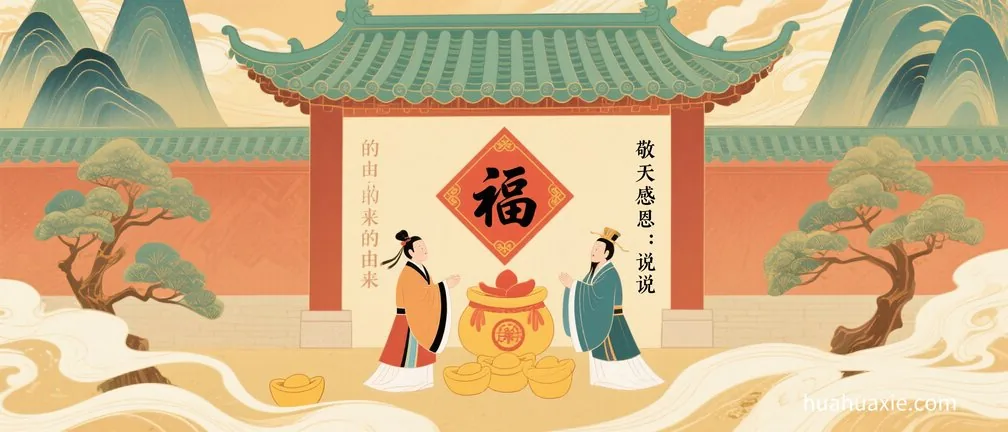 敬天感恩：说说“福”的由来