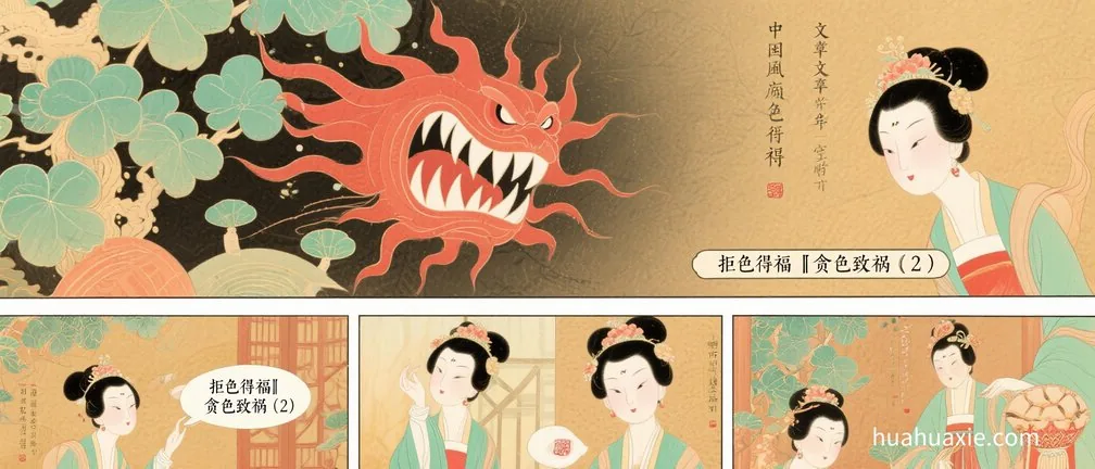 拒色得福　贪色致祸（2）