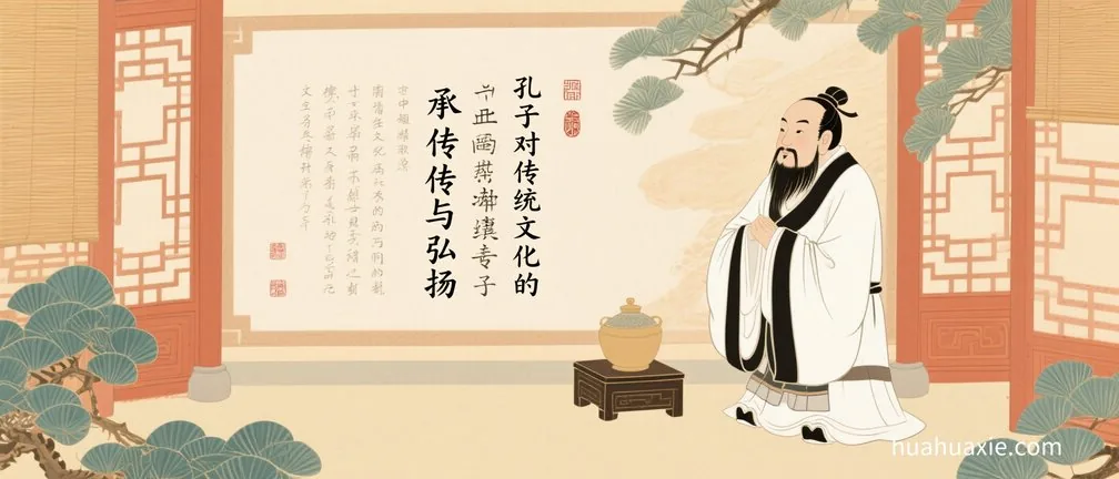 孔子对传统文化的承传与弘扬