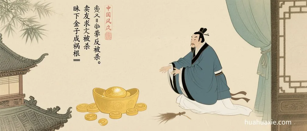 昧下金子成祸根　卖友求荣反被杀