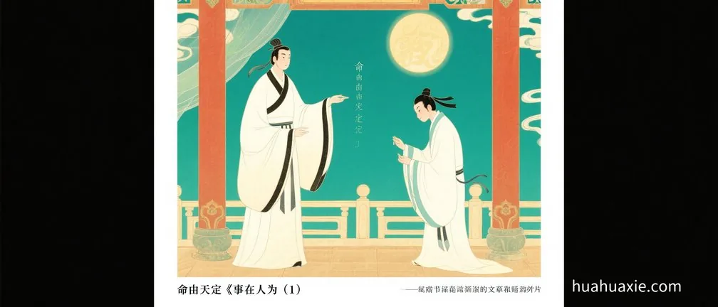 命由天定　事在人为（1）