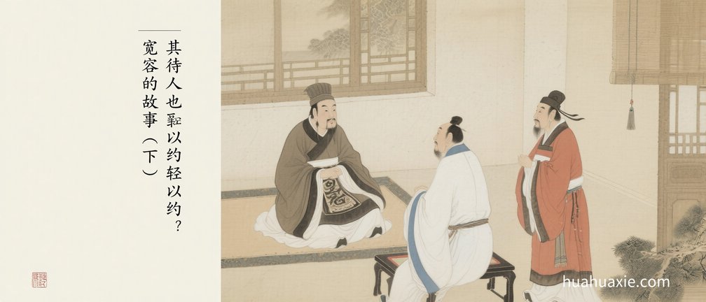 “其待人也轻以约”——宽容的故事（下）