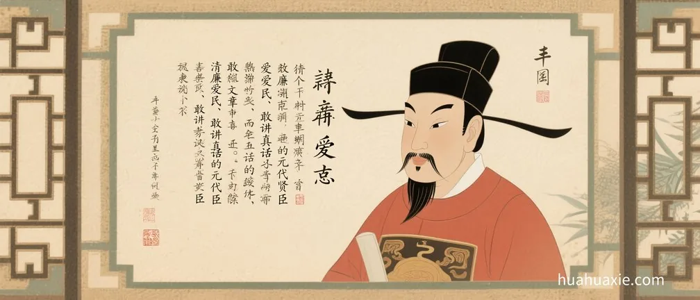 清廉爱民、敢讲真话的元代贤臣