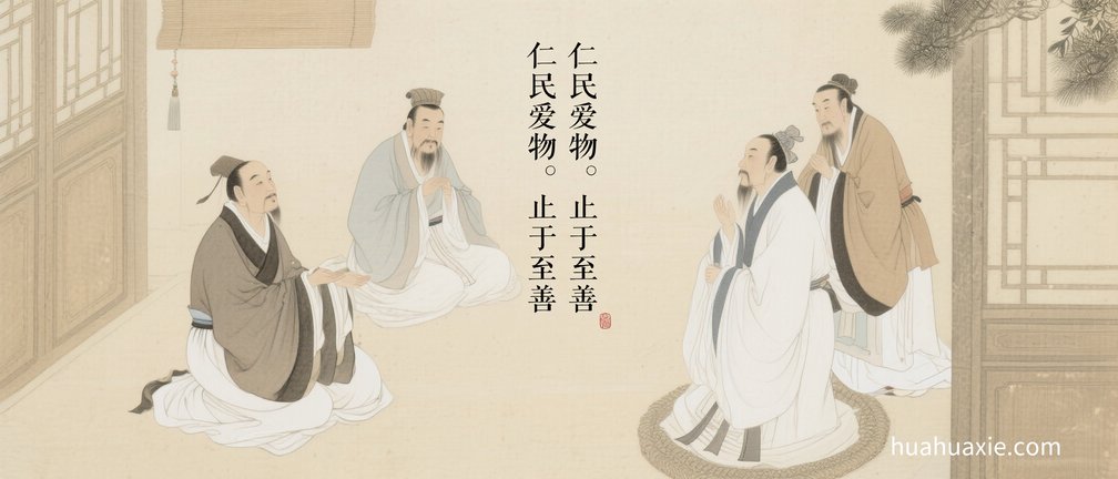 仁民爱物　止于至善