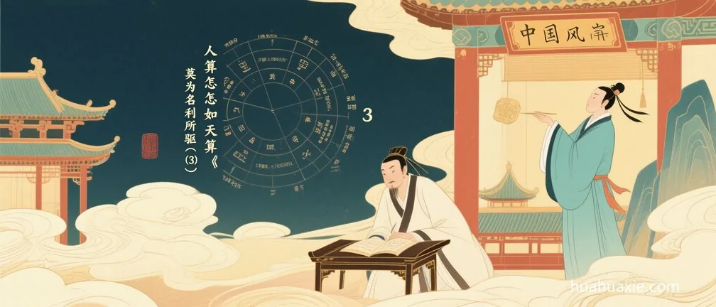 人算怎如天算　莫为名利所驱（3）
