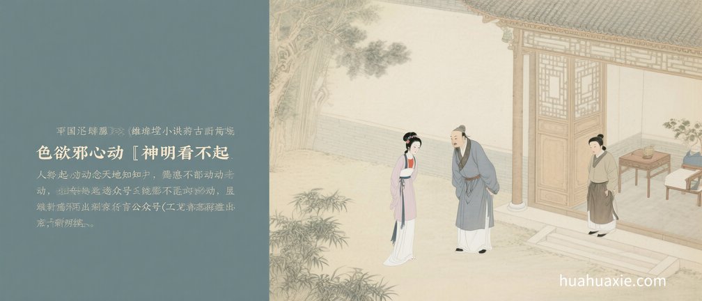 色欲邪心动　神明看不起