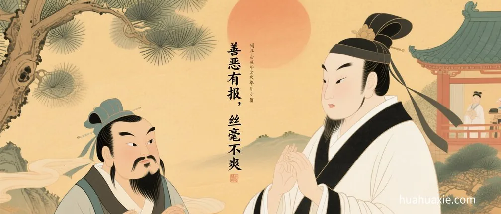 善恶有报，丝毫不爽