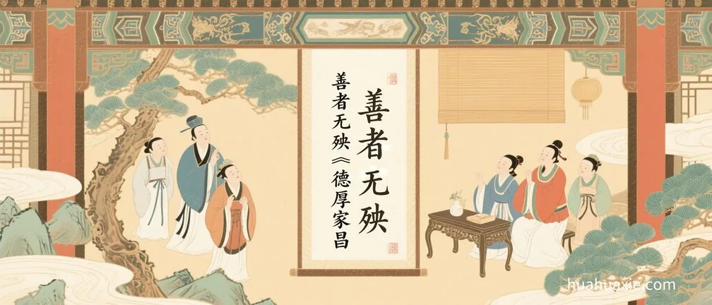 善者无殃　德厚家昌